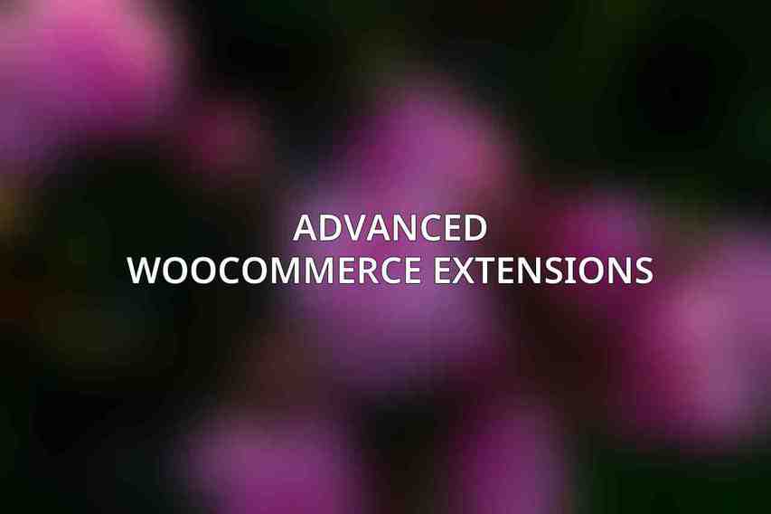 Advanced WooCommerce Extensions