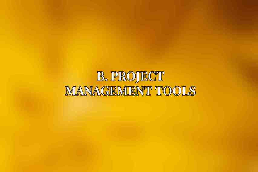 B. Project Management Tools