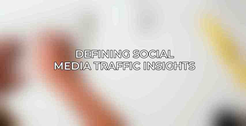 Defining Social Media Traffic Insights