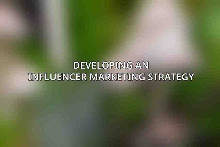 Developing an Influencer Marketing Strategy