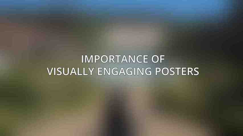 Importance of Visually Engaging Posters