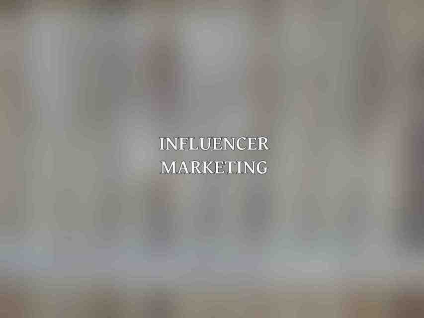 Influencer Marketing