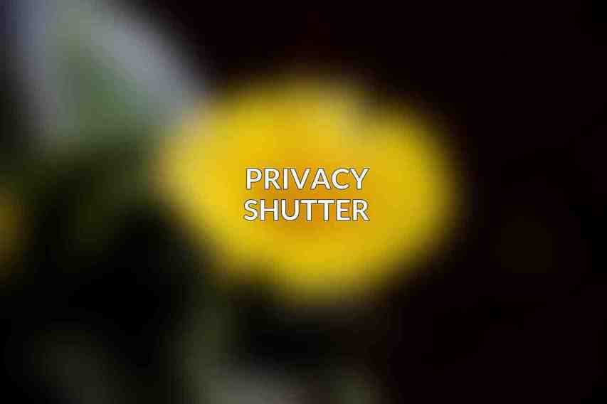 Privacy Shutter