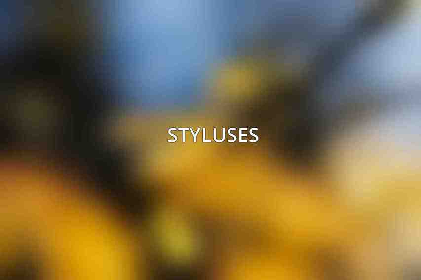 Styluses