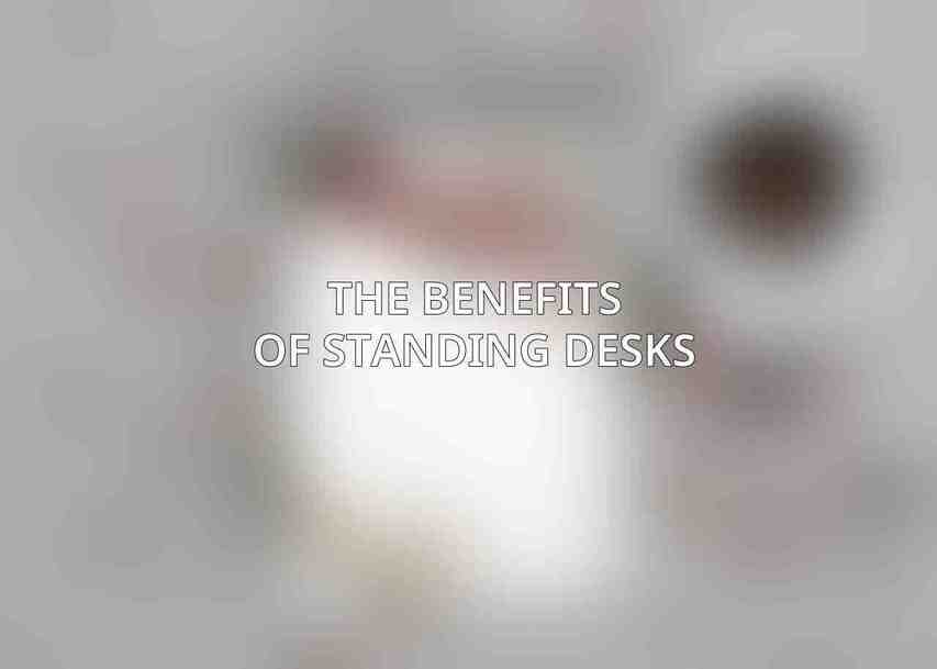 The benefits of standing desks