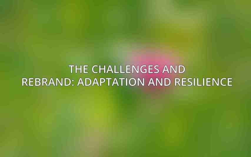 The Challenges and Rebrand: Adaptation and Resilience