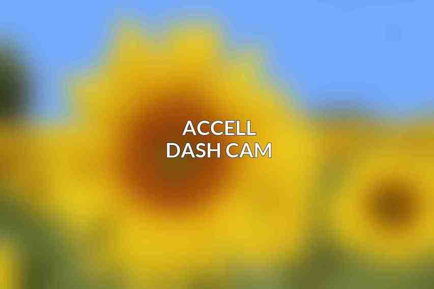 Accell Dash Cam