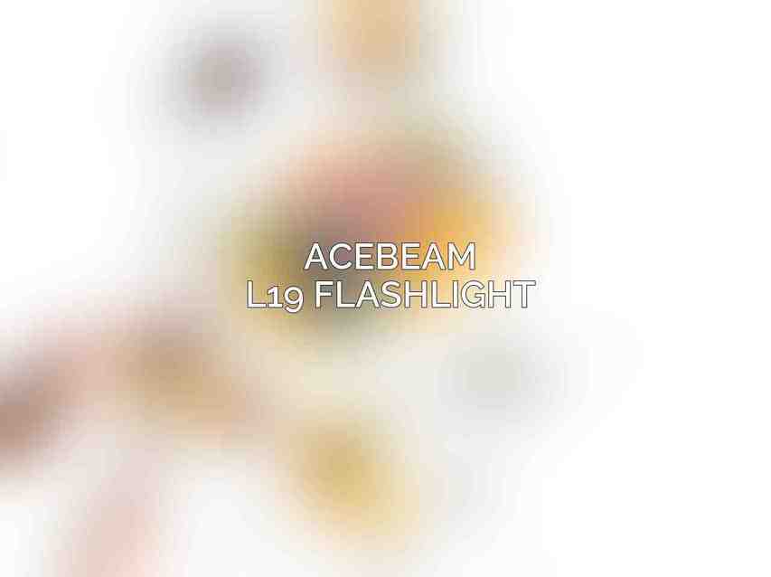 Acebeam L19 Flashlight