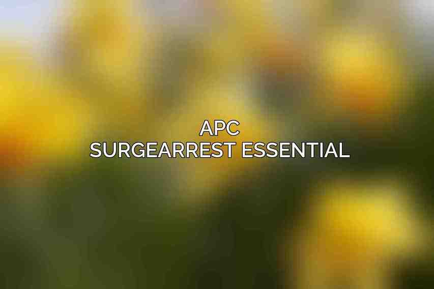 APC SurgeArrest Essential