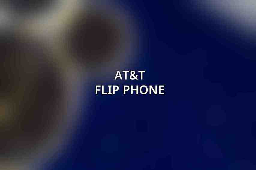 AT&T Flip Phone