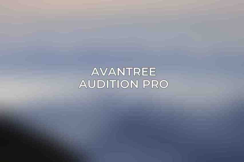 Avantree Audition Pro