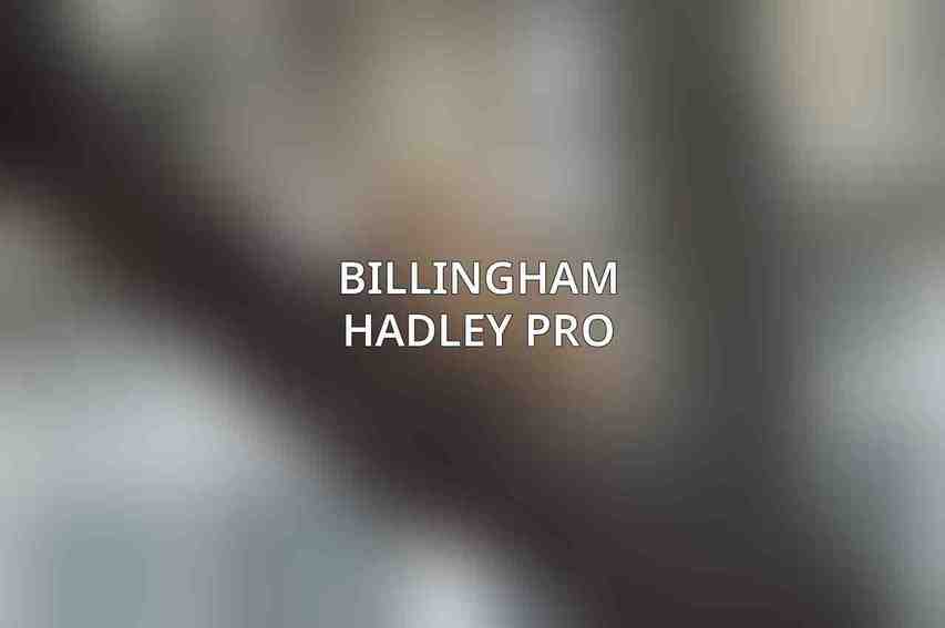Billingham Hadley Pro