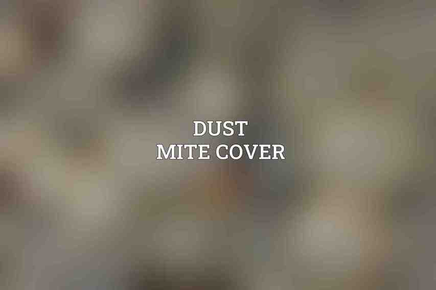 Dust Mite Cover