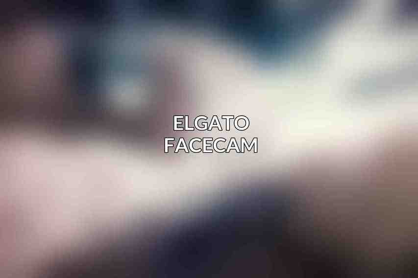 Elgato Facecam
