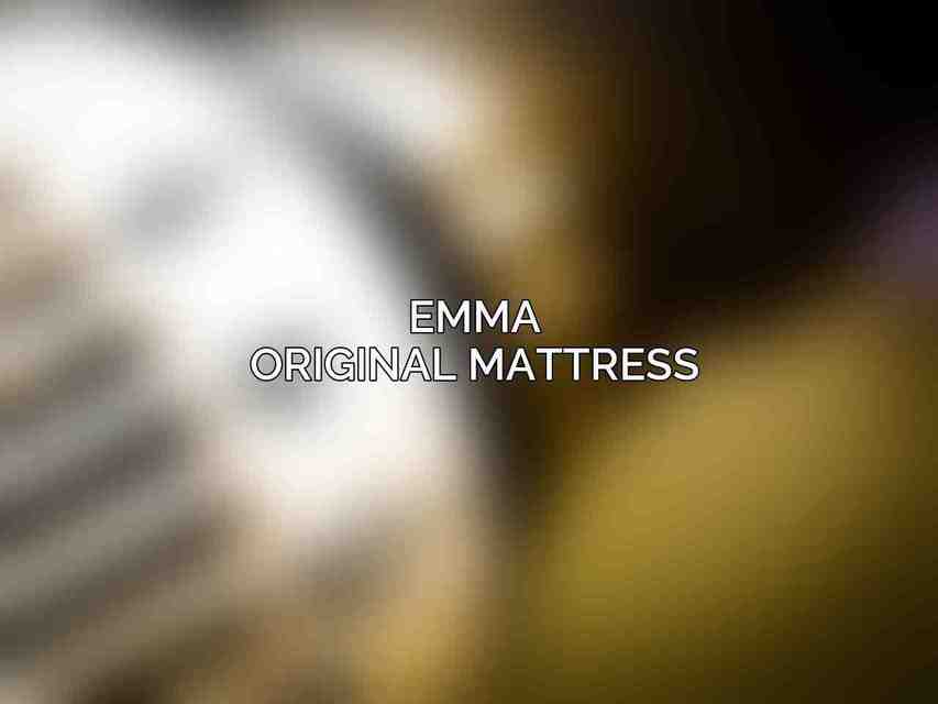 Emma Original Mattress