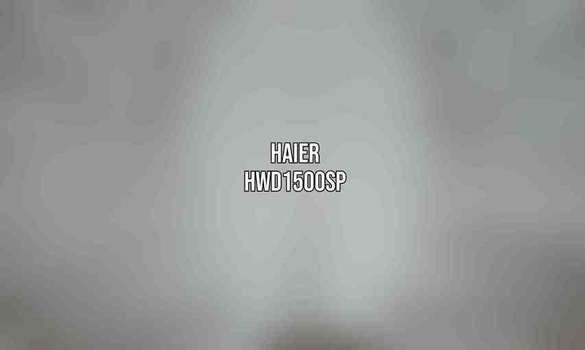 Haier HWD1500SP