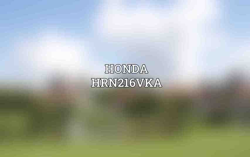 Honda HRN216VKA