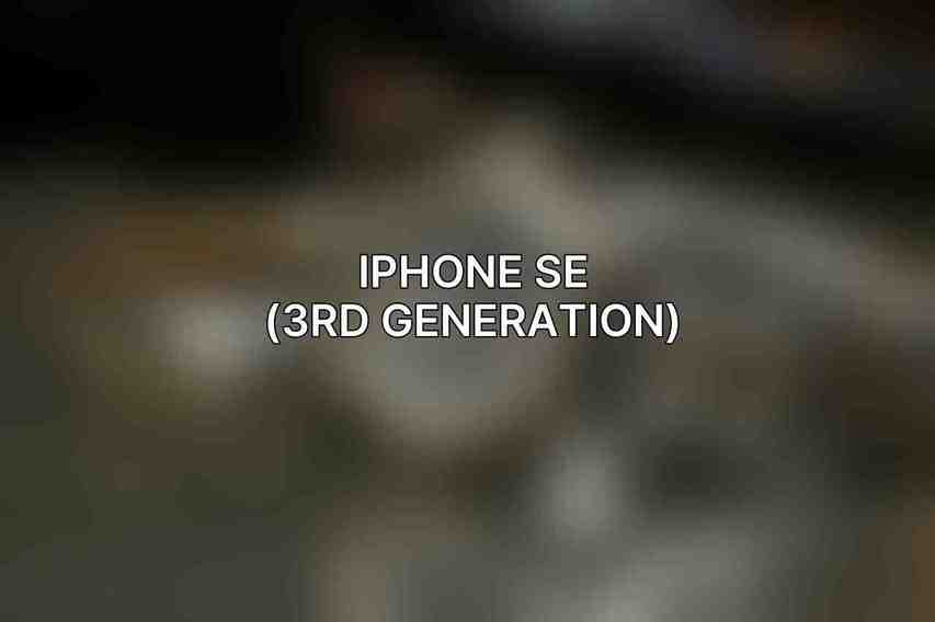 iPhone SE (3rd generation)