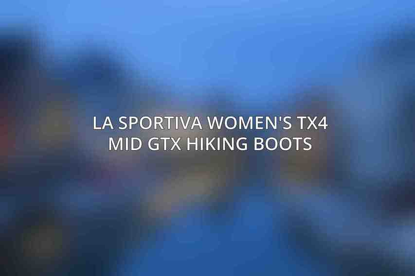 La Sportiva Women's TX4 Mid GTX Hiking Boots