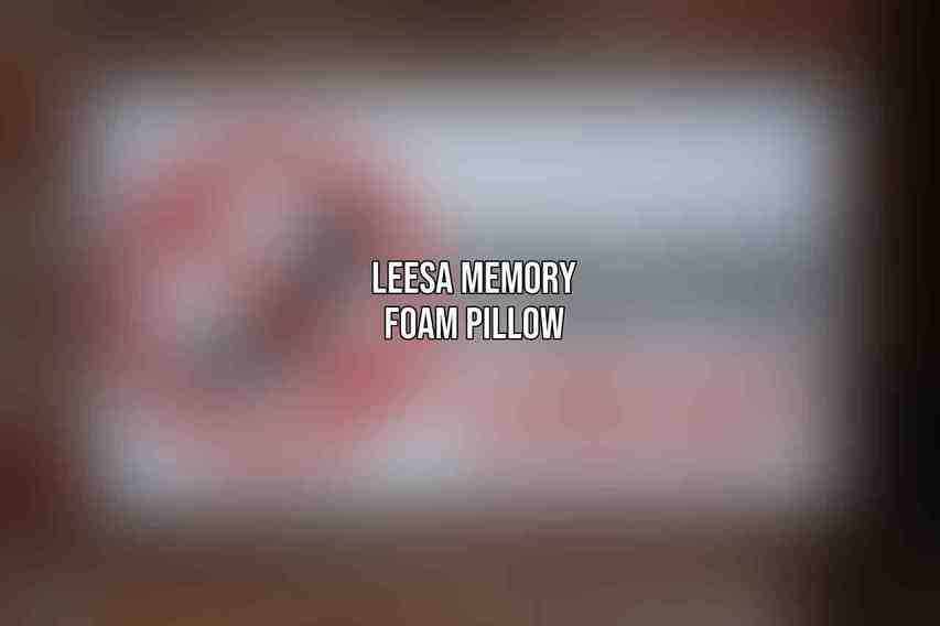 Leesa Memory Foam Pillow