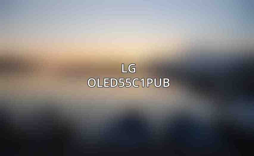 LG OLED55C1PUB