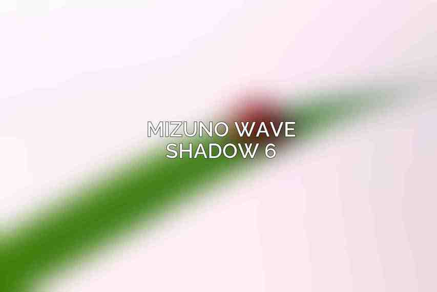 Mizuno Wave Shadow 6