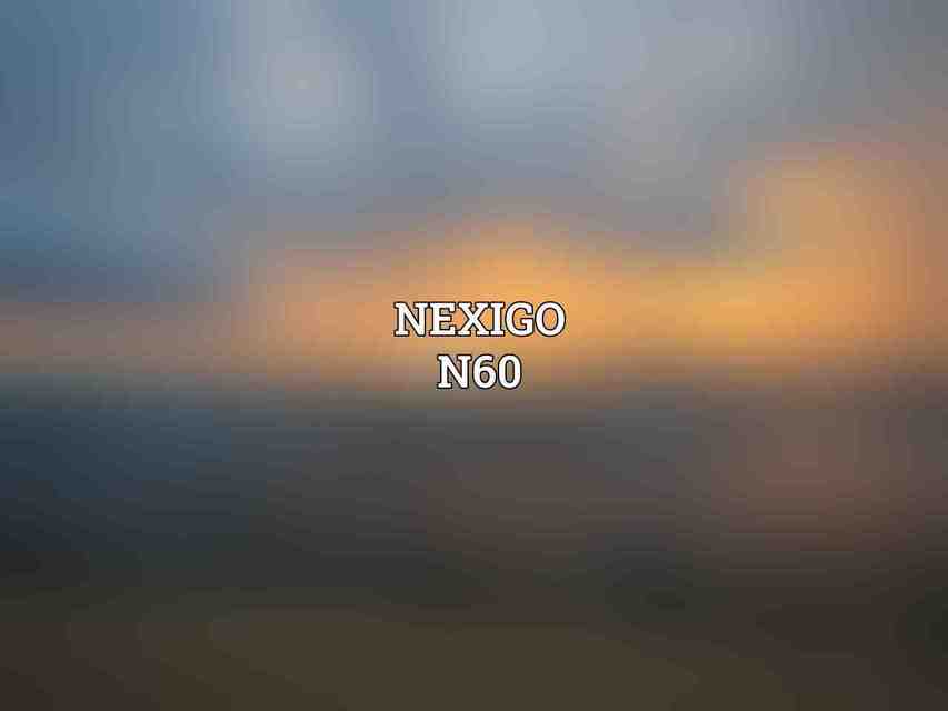 NexiGo N60