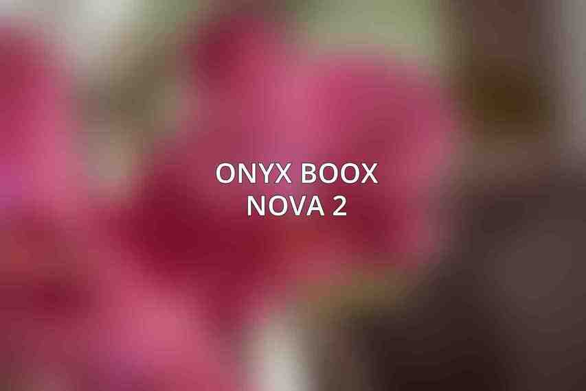 Onyx Boox Nova 2