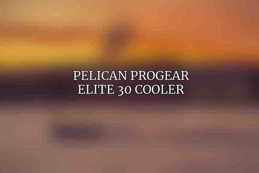 Pelican ProGear Elite 30 Cooler