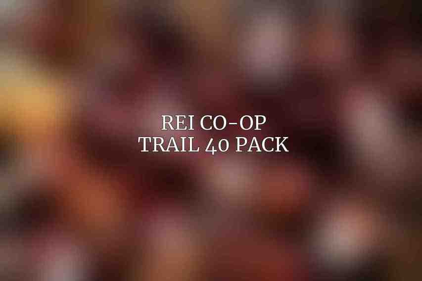 REI Co-op Trail 40 Pack