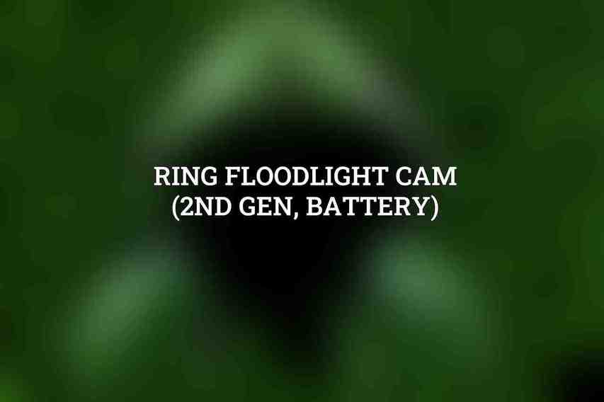 Ring Floodlight Cam (2nd Gen, Battery)