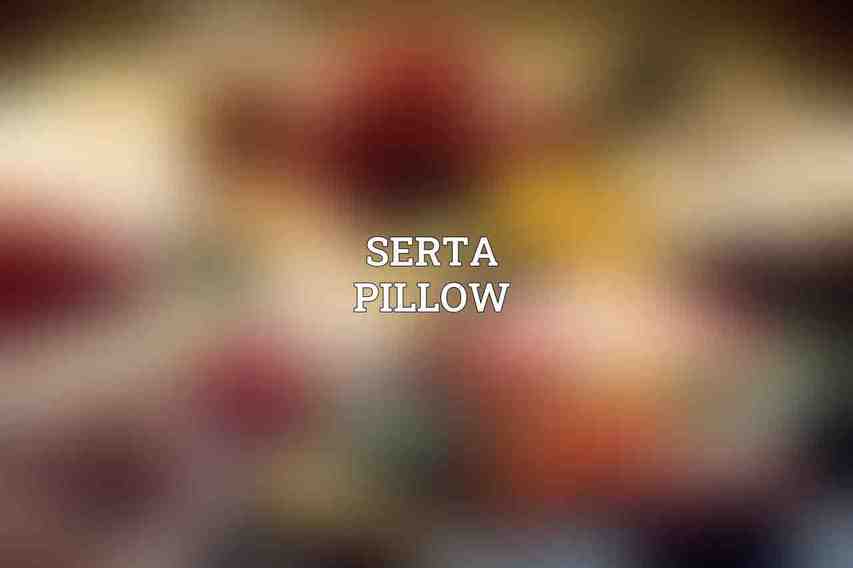 Serta Pillow