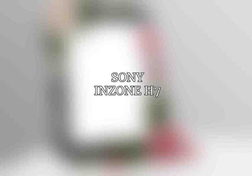 Sony Inzone H7
