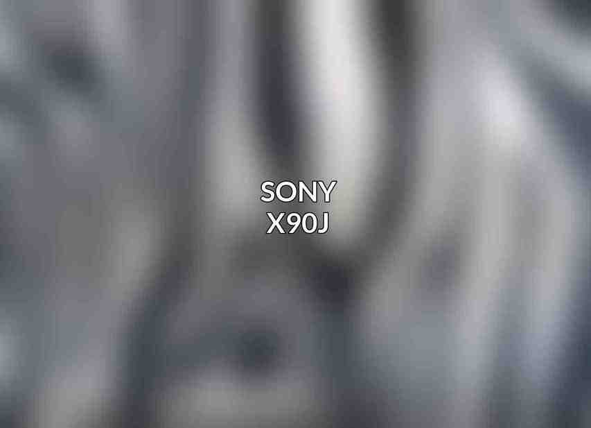 Sony X90J