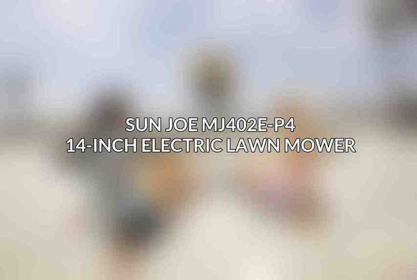 Sun Joe MJ402E-P4 14-Inch Electric Lawn Mower