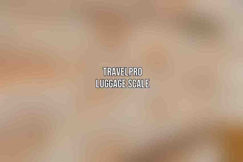 Travelpro Luggage Scale