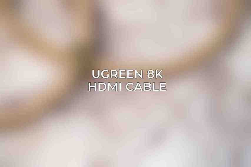 UGREEN 8K HDMI Cable