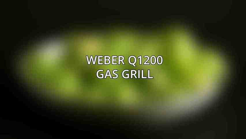 Weber Q1200 Gas Grill
