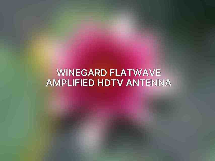 Winegard FlatWave Amplified HDTV Antenna