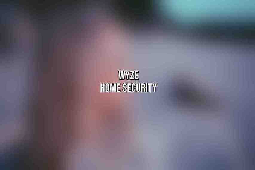 Wyze Home Security