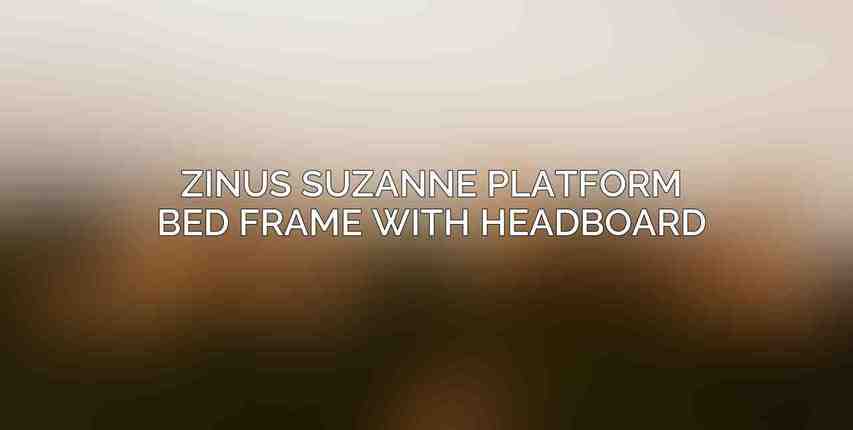 Zinus Suzanne Platform Bed Frame with Headboard