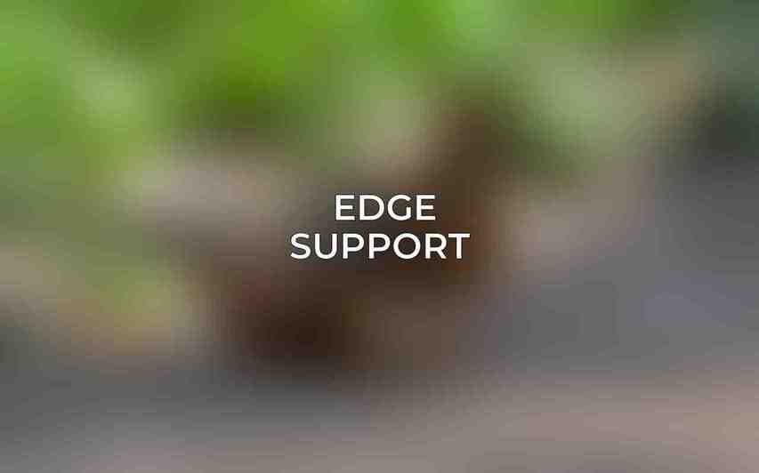 Edge Support 