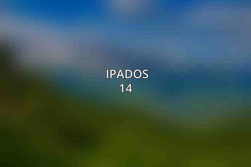 iPadOS 14 