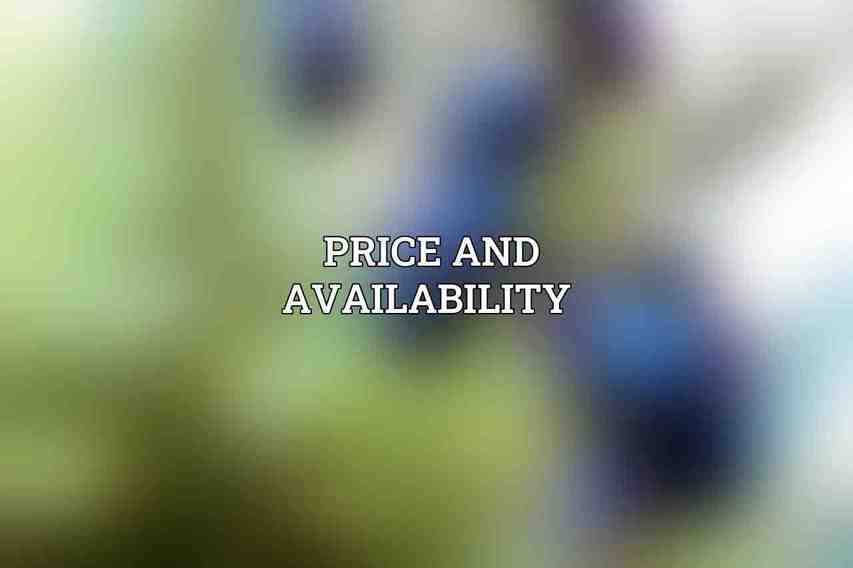Price and Availability 